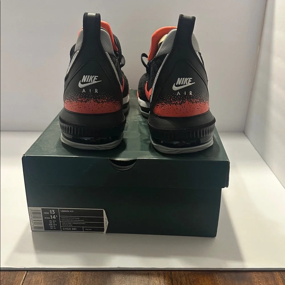 Nike LeBron Black with Red  XVI nwt - Picture 4 of 4